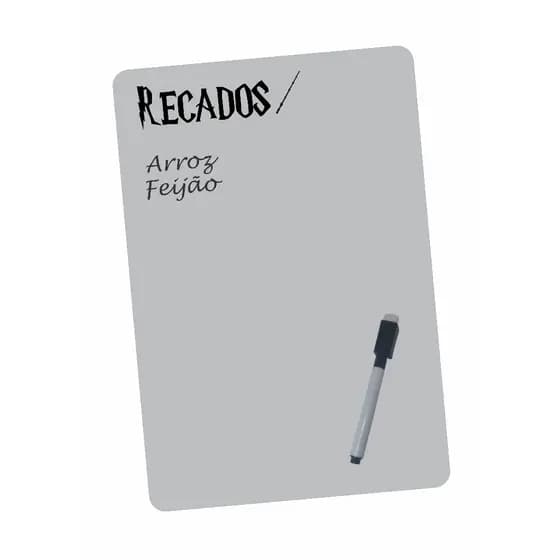 Planner Harry P Lousa Quadro Magnético Imã De Geladeira Com Caneta Apagador