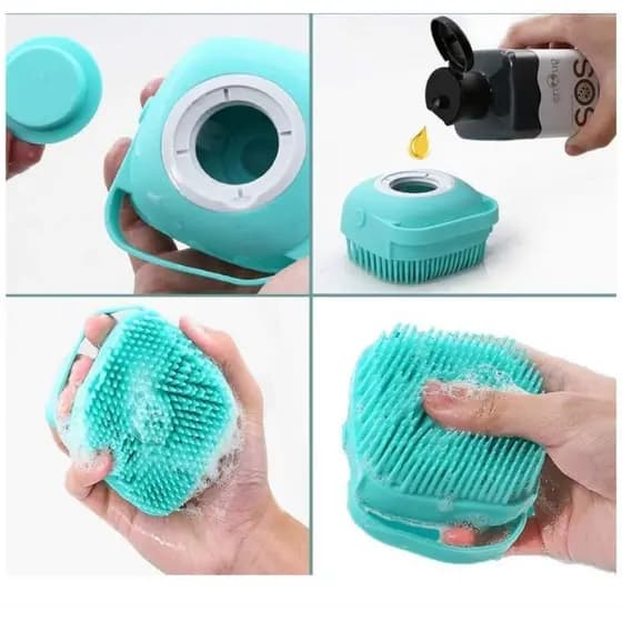 Escova Corporal De Silicone  Para Banho