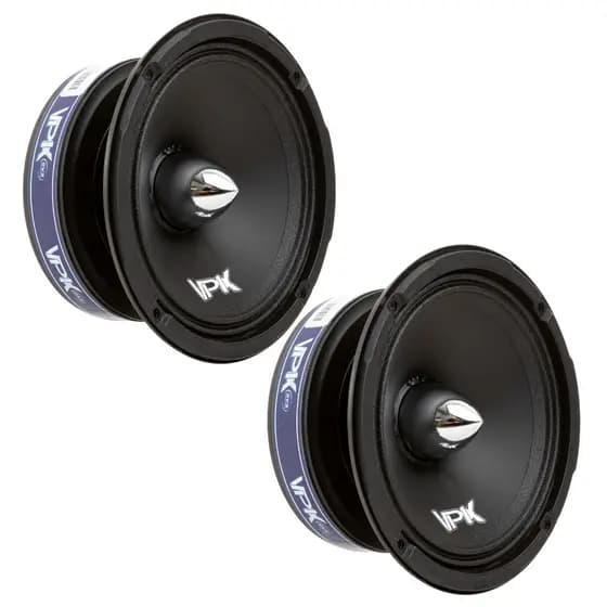 Alto Falante 6 Polegadas QVS 600w Rms 4 Ohms Bobina Simples Porta de carro 6-34VPK Som Automotivo