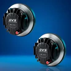 2 Corneta Driver QVS 370FE 75W Rms Trio Som Automotivo Paredao Bob D305 2 polegadas