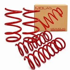 Kit 4 Molas Esportivas Gol 1.0 G2 / G3 / G4 (todos) Mm Molas Parati