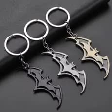 Chaveiro Batman em Metal Resistente Acessório Geek Colecionável para Mochila Chaves Decorativo