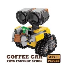 Blocos de Montar Wall-E - Mini Robô Decoração - Brinquedo para Montar