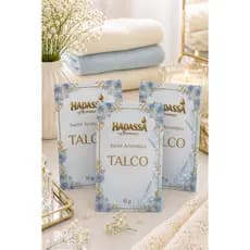 Kit 3 Sachês Talco 10g Aromatizante Perfuma Gavetas Guarda Roupa Carro Cheiro Duradouro