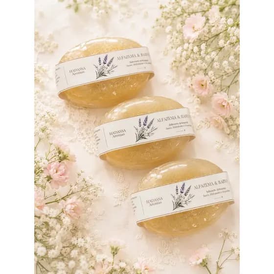 03 Sabonete Glicerinado Hadassa Aromas – Alfazema & Baby Boy