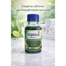 Desinfetante Concentrado CAPIM LIMÃO Hadassa Aromas 100ml Rende 5L Super Perfumado