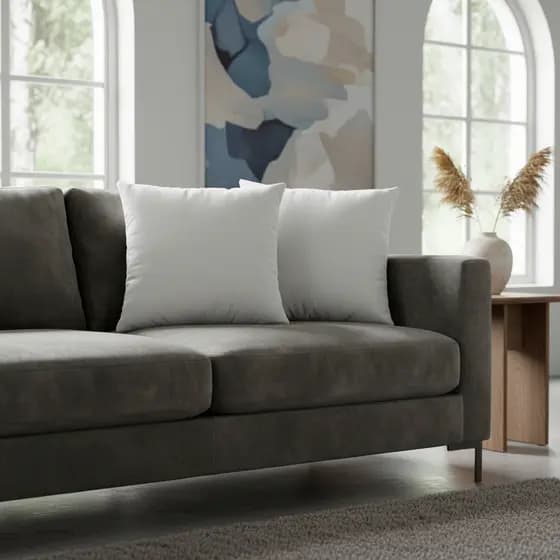 Kit Com 4 Capas de Almofada 45X45 Tecido Blackout Liso Para Sala Sofá Moderna Elegante