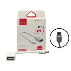 Adaptador OTG USB → Tipo C Kapbom KA‑30‑TY – Mouse, Teclado e Pendrive, Rápido e Prático