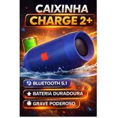 🔊 CAIXA DE SOM BLUETOOTH PORTÁTIL – POTÊNCIA E QUALIDADE EM QUALQUER LUGAR