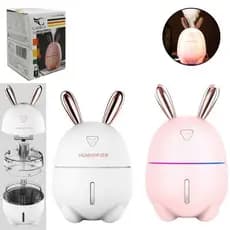 Mini Umidificador Ar Coelho Mesa Difusor Aromatizador