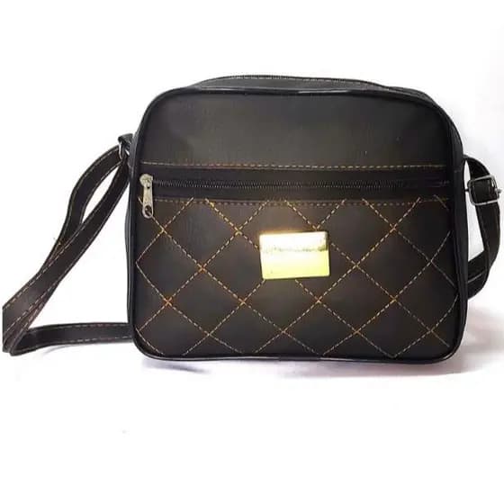 Bolsa Transversal Pequena - Bolsa Feminina Pequena de Couro Sintético