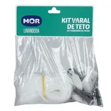 Kit Reposição Varal de Teto Mor Completo Cordas e Roldanas Original