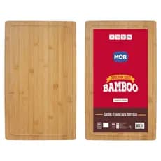 Tábua de Carne Churrasco Mor Bamboo 50x30cm Grande Profissional Original