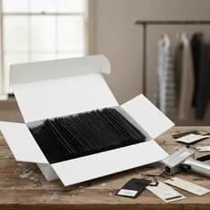 5000 Tag Pin 40mm Preto Pino Plástico Para Pistola Etiquetadora Roupas Tecidos Confecção