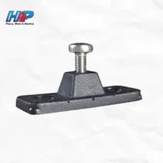 Base para toldo lateral com parafuso (preta) – unidade