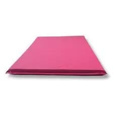 COLCHONETE ROSA ACADEMIA / YOGA / PILATES - 90x40x3cm - DUPLA COSTURA TRAVETADA