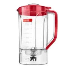 Copo Liquidificador Mondial Turbo L900W Vermelho Original