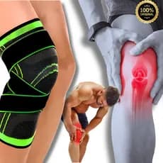 Joelheira de Compressão Ortopédica Fitness Esportiva Ajustável Crossfit Academia