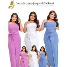 Vestido Justo Fenda Com Laço Elegante Moda Evangélica