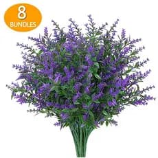 35cm Lavanda Plantas Verdes Artificiais Decoração De Casamento Flores Casa Balco Exterior