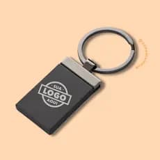 Chaveiro Personalizado com Gravação a Laser -Sua logo aqui [Brindes Corporativos][Liga de Zinco].