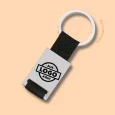Chaveiro Personalizado com Gravação a Laser -Sua logo aqui [Brindes Corporativos][Metal].