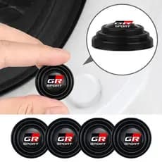 Porta Do Carro Anti-Impacto Almofada De Silicone Colisão Adesivo À Prova De Som Para Toyota GR Gazoo Racing Esporte VIos Yaris Corolla Cross Wish Revo CHR Avanza Fortuner Rush