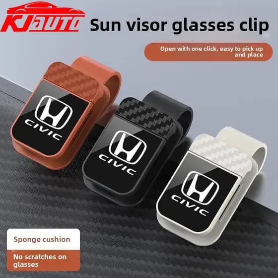 Clipe De Armazenamento De Óculos De Carro Honda Civic Suporte Sol Para Viseira De E Organizador De Recibos G8 G9 G10 G11