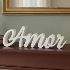 AMOR - Letreiro Decorativo 3D | Declare Amor na Sua Decoração