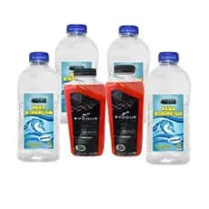 Kit Aditivo Para Radiador 4 Aguas 2 Aditivos Rosa Concentrado