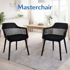 Kit 2 Cadeiras de Jantar Marcela Montreal Design Moderno Decorativo Resistente