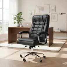 Cadeira De Escritório Ergonômica Com Molas Ensacadas Modelo Big Presidente Diretor Sistema Relax