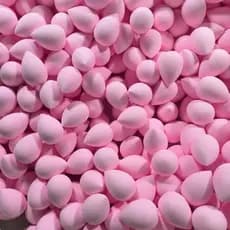50 Pçs Mini Dedo Puff Beleza Base Cosmética Esponja Maquiagem Liquidificador Adequado Para Creme & Pó Corretivo