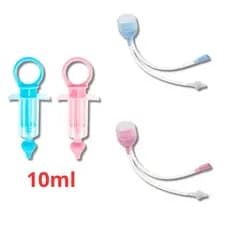 Aspirador e Seringa Lavagem Nasal para Bebês e Crianças - Bicos em silicone Seringa 10ml