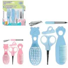 Kit Higiene Infantil Cuidados Bebê Recém Nascido 6 peças