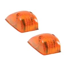 2 Lente Pisca Dianteira Mb L608 D Todos Amarelo Gf0021am