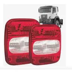2 Lente P/lanterna Vw Constellation Deliver Marmita Moderna