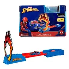 Pista Para Miniveículos Homem-aranha - Salto Em Chamas