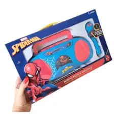 Boombox Karaoke Infantil SPIDER-MAN - Candide