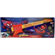 Brinquedo Infantil Guitarra Elétrica Homem-aranha Luz E Sons - Toyng