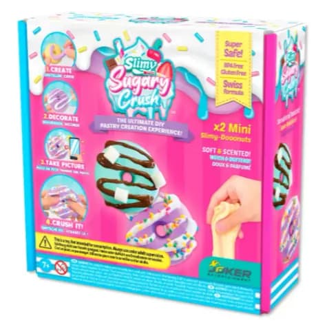 Kit Slime, Donut, Sugary Crush, Candide Brinquedos