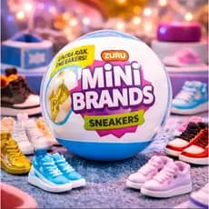 Mini Brands Sneakers Miniatura Colecionáveis Tênis Surpresa