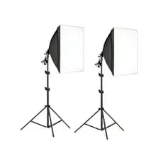 Kit 2 Softbox 50x70 + Tripé 2m Estúdio Fotografia Iluminação