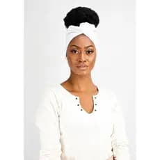 Turbante Aramado Viscose - Branco (Cópia)