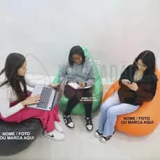 Puff Pera personalizado vazio