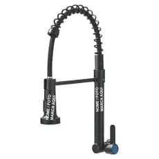 Torneira Cozinha Parede Gourmet Standard Preto Fosco Civitt Personalizado