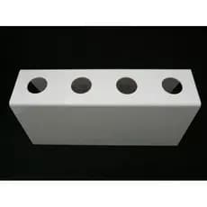 Suporte Branco Pizza Cone Temaki Sorvete Batatas Mesa 4cones
