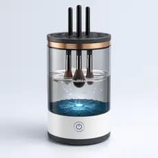 Limpador Automático Para Pincéis De Maquiagem Limpeza Usb