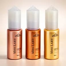 Iluminador e Bronzeador Corpo e Rosto Miss Lary 100ml