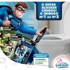 Bloqueador de Odores Sanitários Super Blocker Original Novo Frescor 60ml -  * Escolher Fragrância *